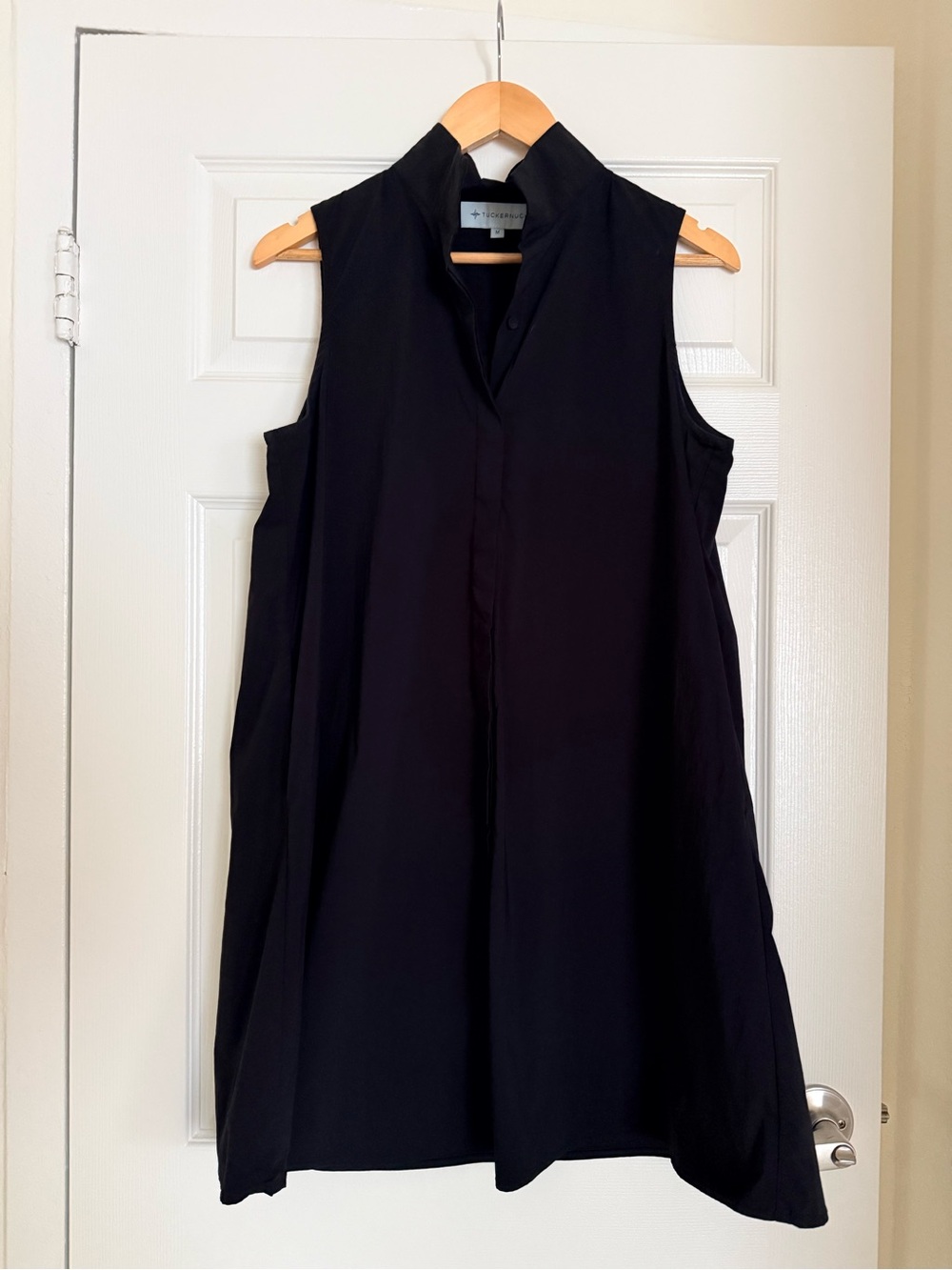 Tuckernuck Charlie Sleeveless Shirt Dress - M